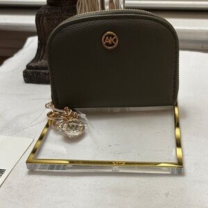Anne Klein Dark Green Key & Card Holder